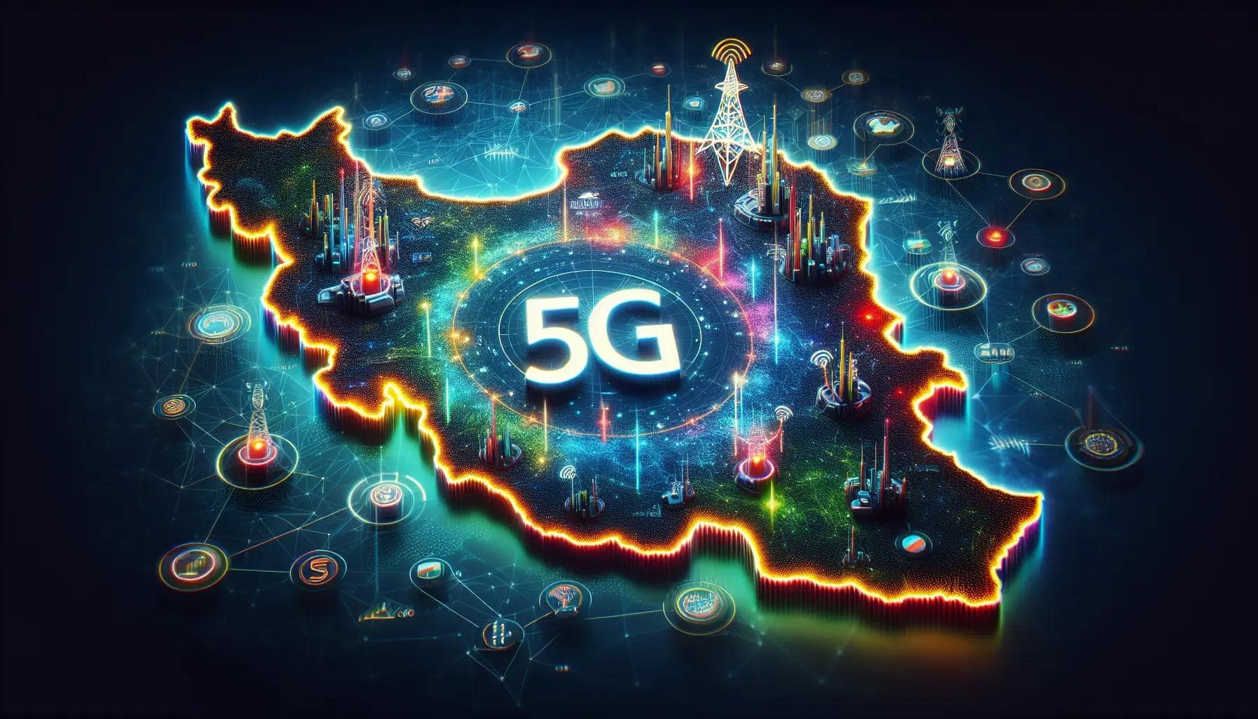 مناطق تحت پوشش 5G همراه اول